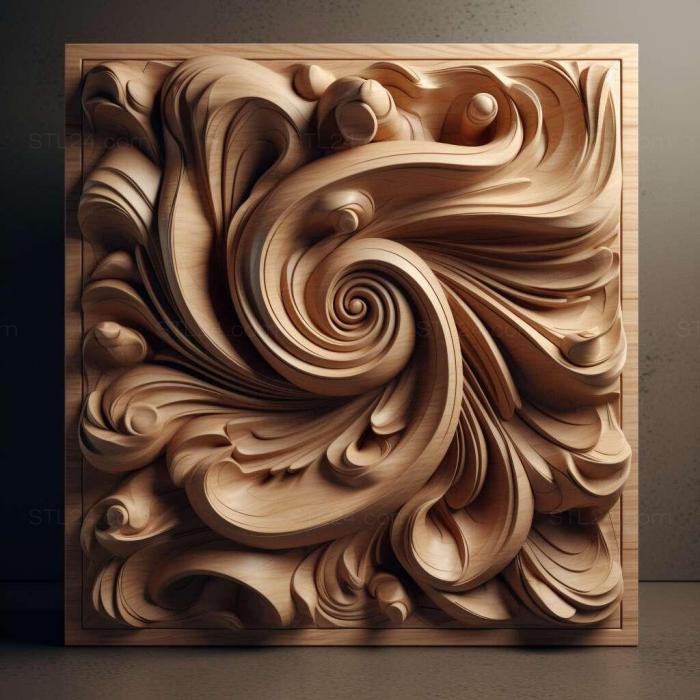 Patterns and decorations (stl smooth 3, PATTERN_195) 3D models for cnc